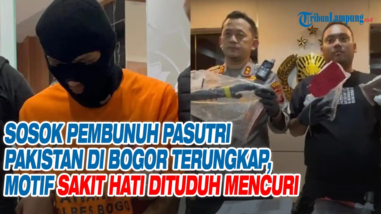 Sosok Pembunuh Pasutri Pakistan di Bogor Terungkap, Motif Sakit Hati Dituduh Mencuri