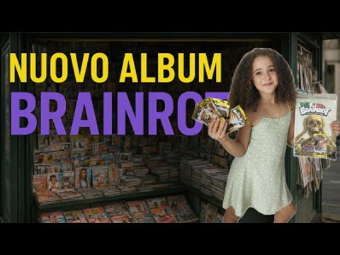 🎉 Giulia apre le figurine del NUOVO album Brainrot! 😍✨