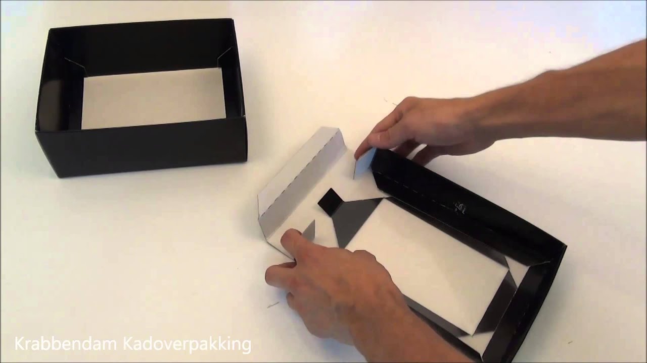 Geschenkdoos Met Frame Venster 400 gram, Krabbendam Kadoverpakking