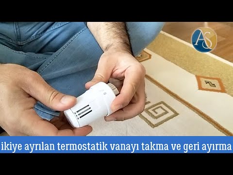 Termostatik Vana Tamiri (İçini Açma ve Geri Takma)