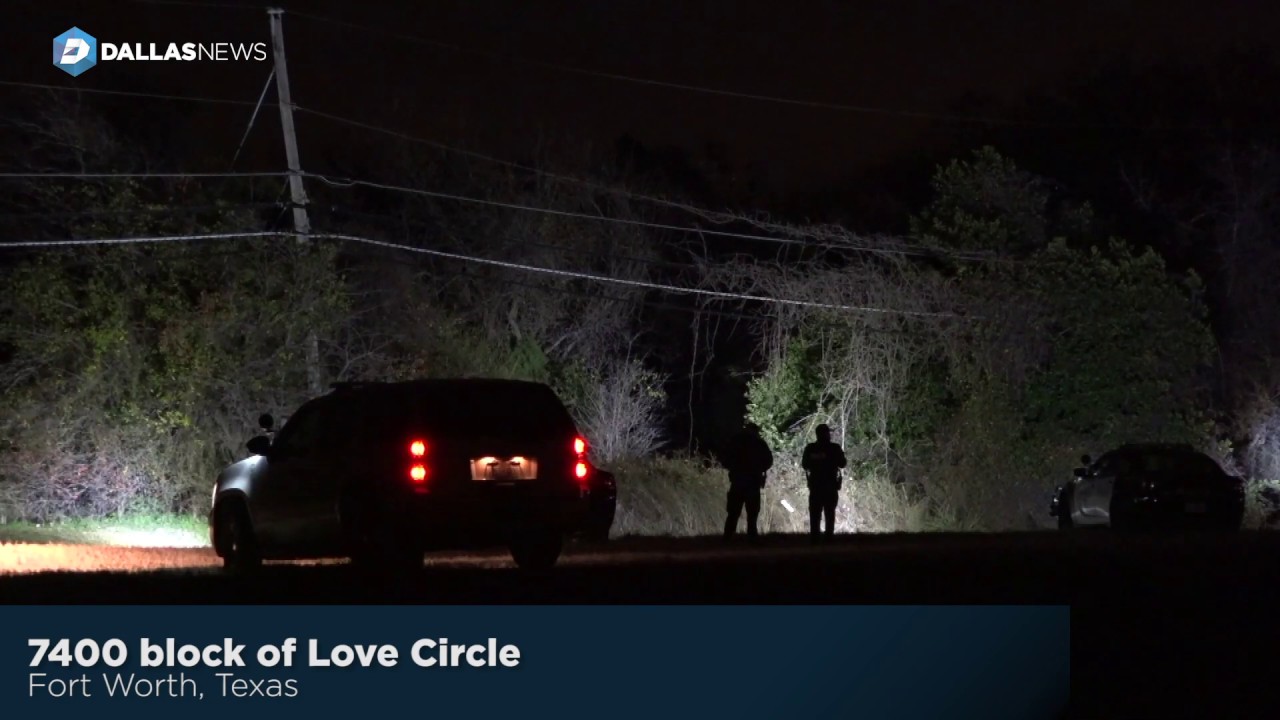 Fort Worth standoff ends with burglary suspect under arrest - YouTube