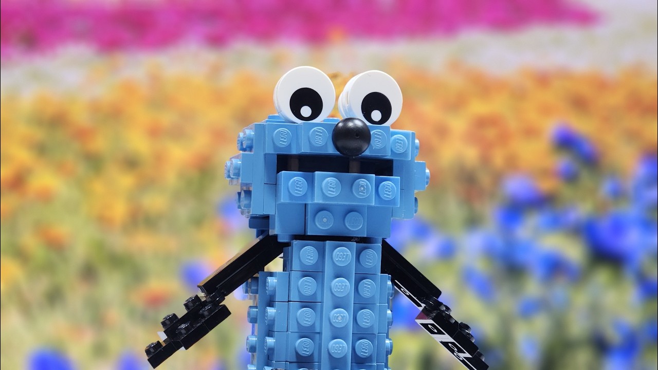 LEGO] How to Build LEGO Puppet Sunsun with Moving Gimmick [Kotoha