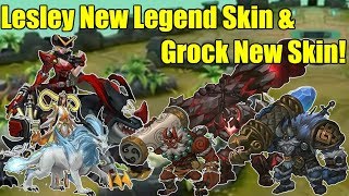 Mobile Legends - Lesley New Legend Skin & Grock New Skin