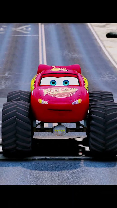 Relampago Mcqueen meets Thomas The Train Engine #shorts