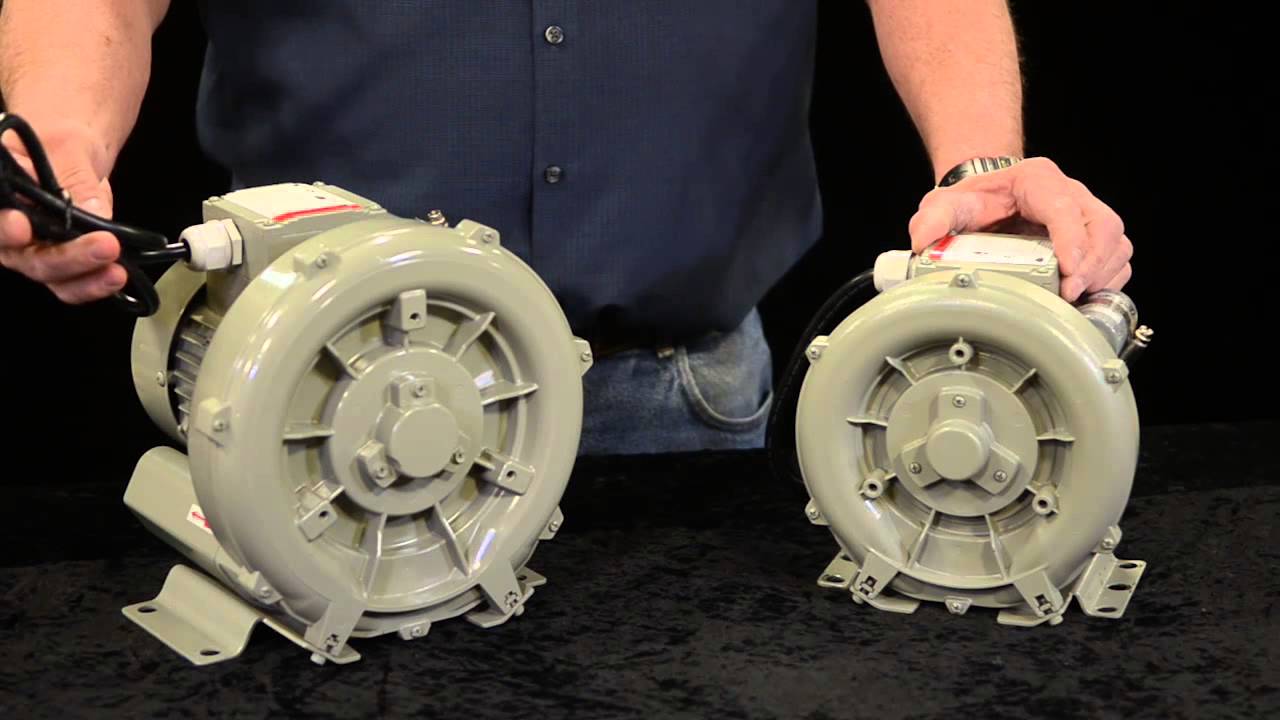 Product Demonstration Whirlwind Regenerative Blower YouTube