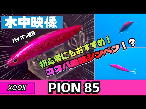 水中映像】激安！おすすめ！コスパ最強シンペン？パイオン85