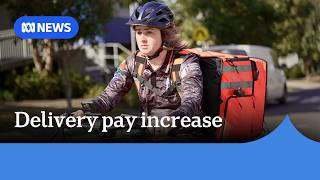 Food delivery workers to receive better pay under new minimum standards ABC NEWS