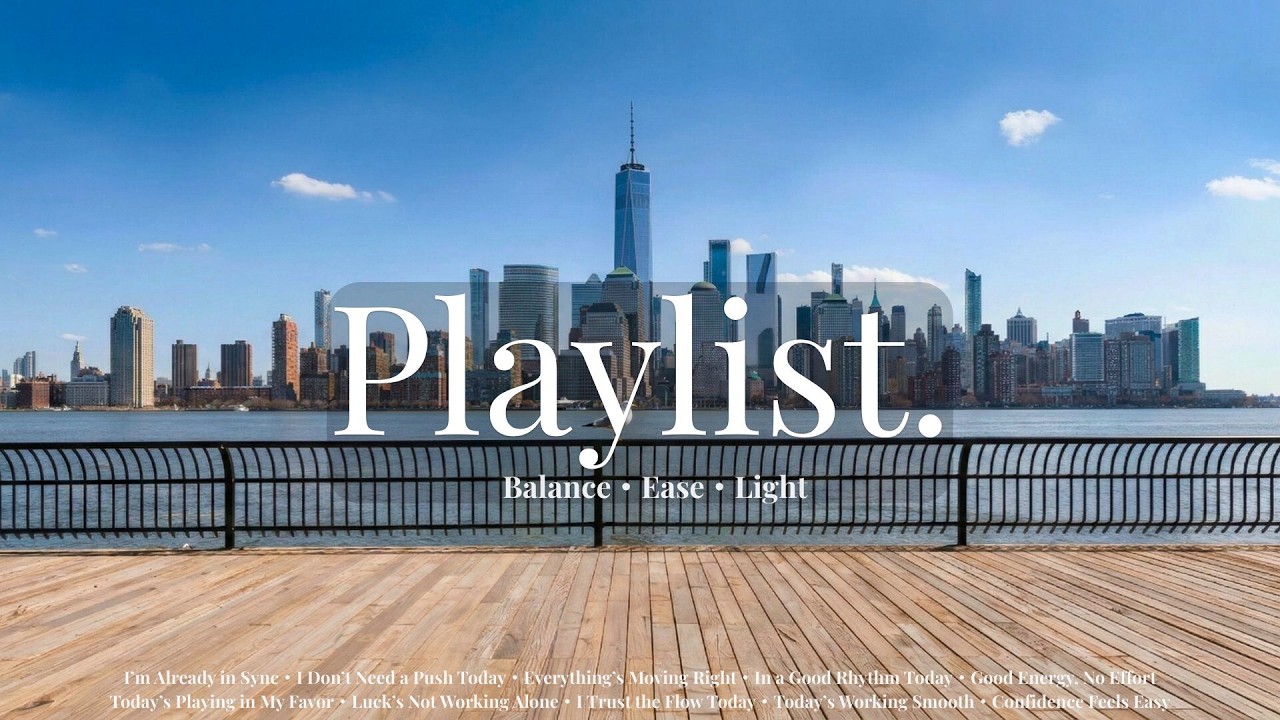 【洋楽playlist】なんだか全部がちょうど良い気持ちになる洋楽ポップス🎧｜Balance・Ease・Light/BGM/relax/winter/pop/jazz