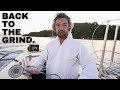 Grinding fiberglass inside the boat is never fun  sailing nz pt 2