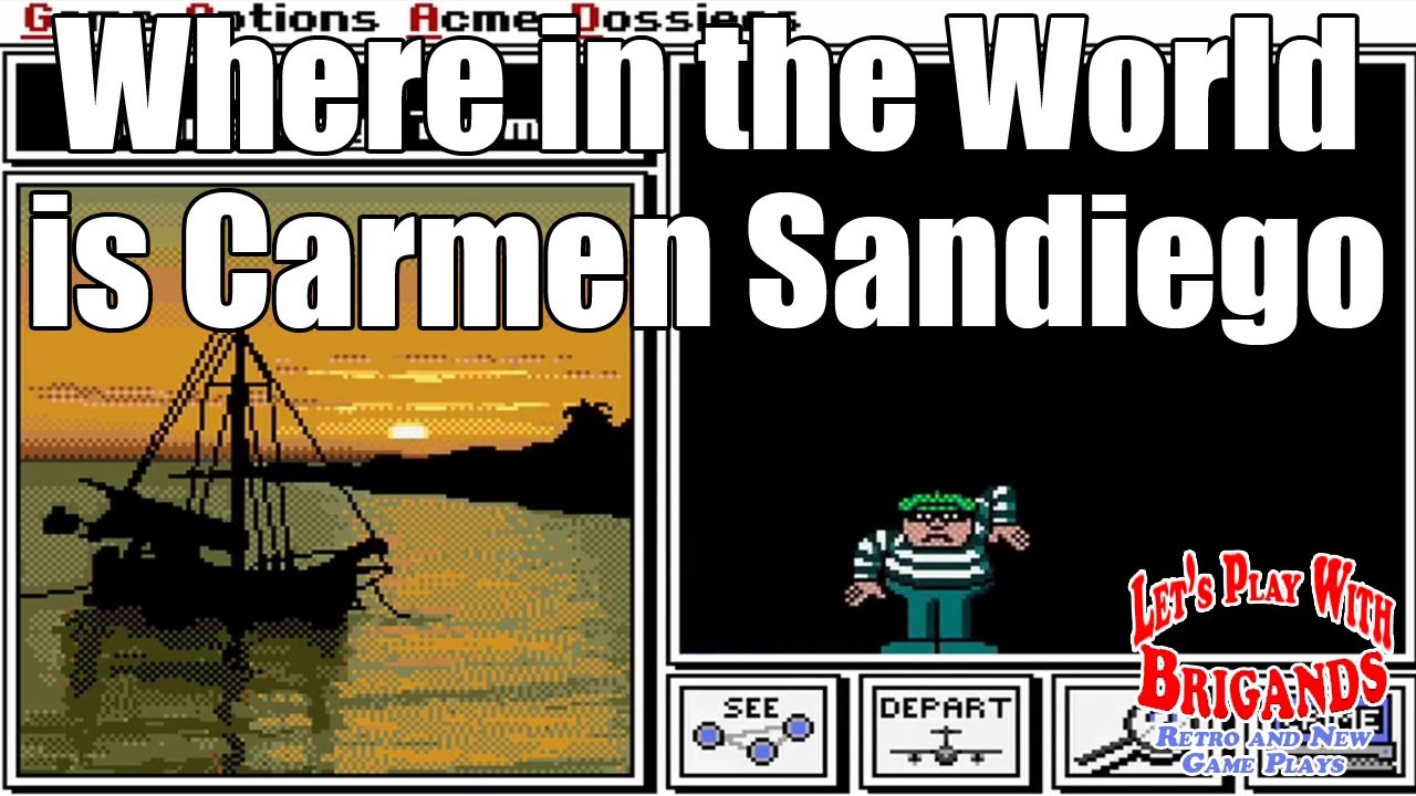 Where in the World is Carmen Sandiego (Game 1990) 