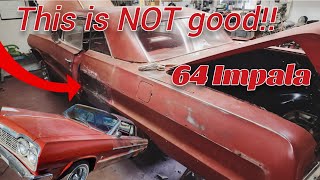 NOT Good Previous Repairs uncovering the past 1964 chevy Impala