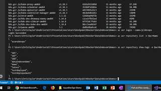 Famous CI/CD with Containers and Azure DevOps - 2   Pull and Run Image Locally Profile