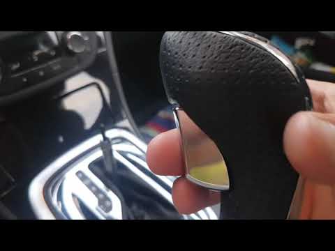 Как поменять ручку АКПП Opel Insignia 2013/ Como cambiar pomo palanca cambio automatico