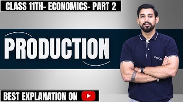 Microeconomics | Production | Chapter 5 | Part 2