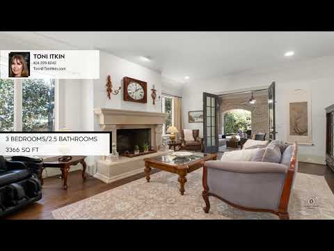 4560 Woodlawn Gates Lane - East Cobb/Marietta - European Villa in Gated Community - Super Location!