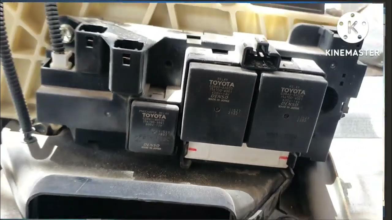 P0AA1 Hybrid Battery Positive Contactor Stuck Prius AquaToyota