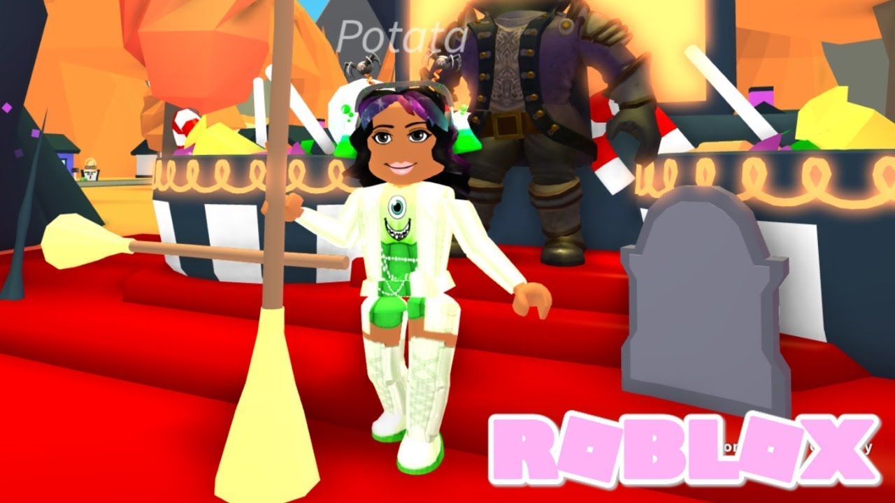 Roblox Adopt Me Halloween Candy Shop I Wanted All Of The Items So I Did This Youtube - roblox adopt me new halloween update