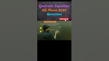 "Solve JEE Mains Quadratic Equations in Seconds! ⏱️" #jeemains #jeeadvanced #maths #iit #iitjee