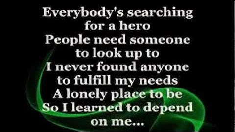 GEORGE BENSON - The Greatest Love Of All (Lyrics)