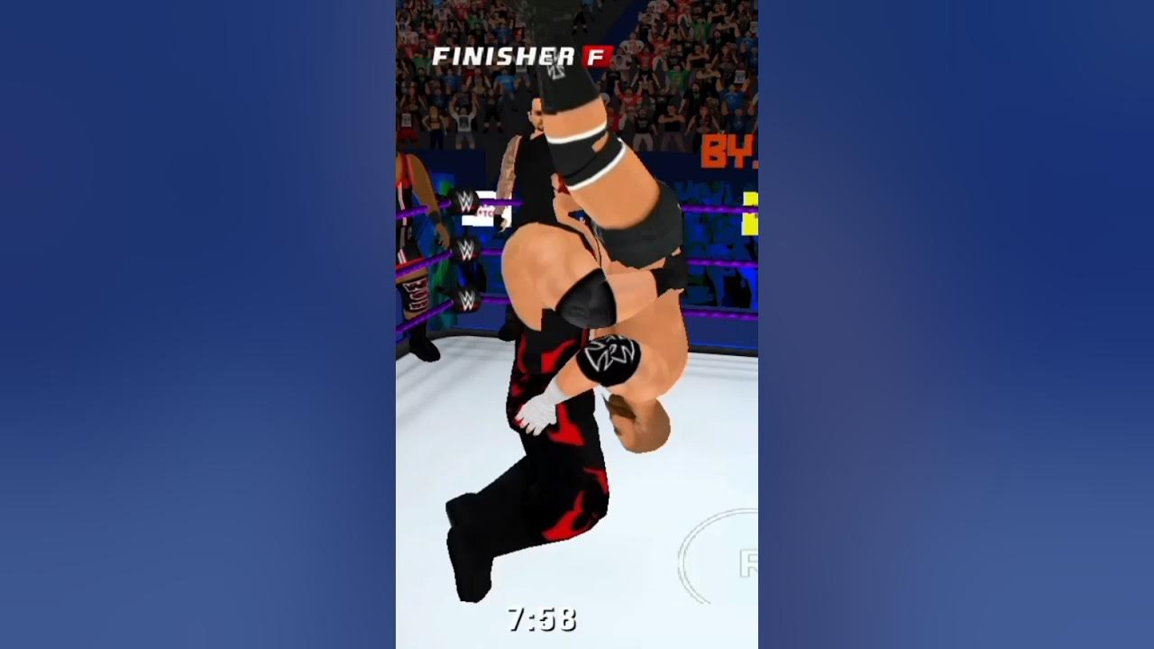 Kane Gives Tombstone Piledriver To Triple H Wr3d 2k23 Youtube