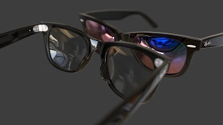 KeyShot Material Study: Polarized Glass