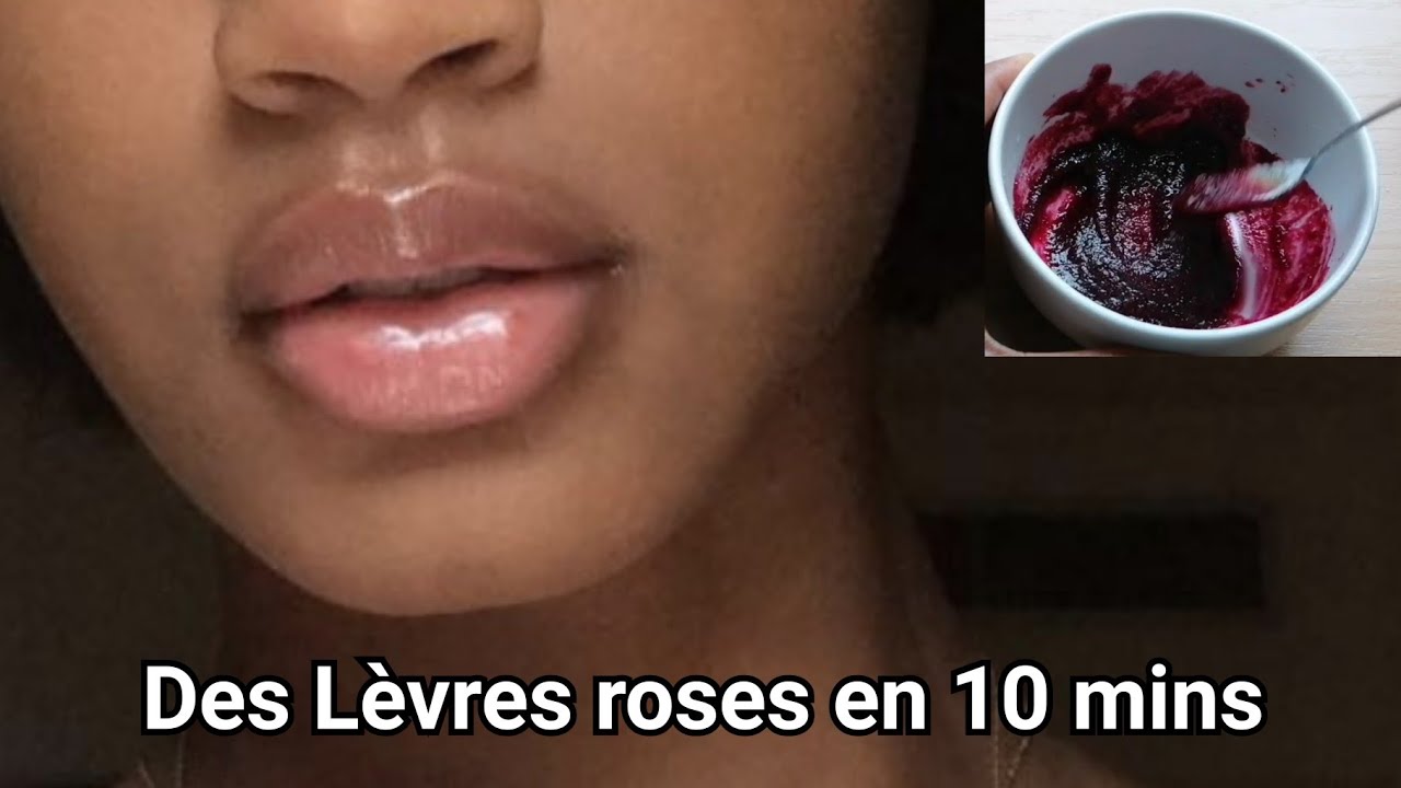 Comment avoir des lèvres Rose naturellement | Gommage exfoliant pour ...