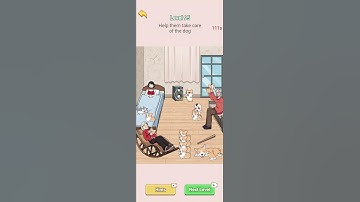 Tricky Puzzle Drama Stories Level 95 Taking care of the dog #games #viralshort #puzzle #braingames