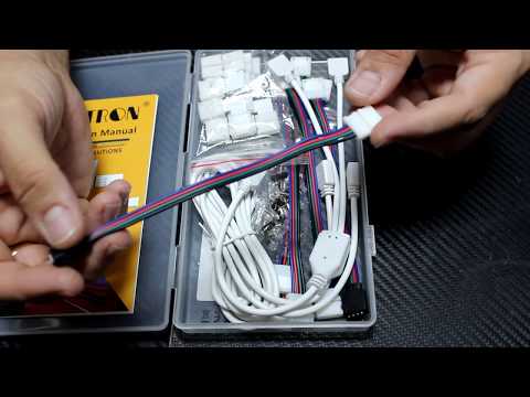 Video: Conectores Para Tiras De LED: Conectores De Esquina Sin Soldadura Y Otros Adaptadores Para Conectar Tiras De Diodos. ¿Qué Es Y Cómo Conectar Las Cintas?