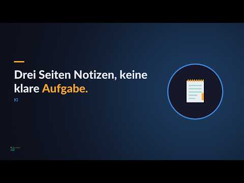 Video-Vorschau: So extrahierst du Action-Items aus unstrukturierten Meeting-Notizen