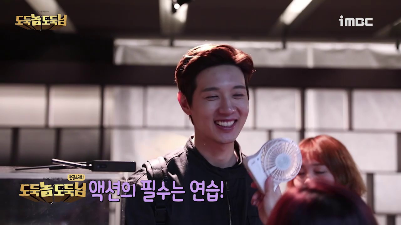 [#도둑놈도둑님]지현우Ji Hyun-woo, 선배미 뿜뿜! 액션에 연습은 필수!!#TVPP메이킹Bad Thief Good Thief