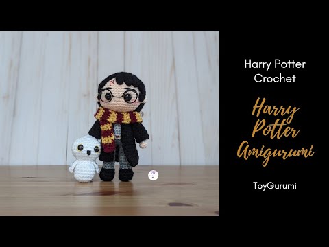 Harry Potter Crochet Series, How to Crochet Harry Potter Amigurumi Pattern