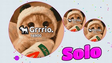 INSANE SOLO DESTROYING SLOW TEAMS IN AGARIO ( Agar.io Solo Gameplay )