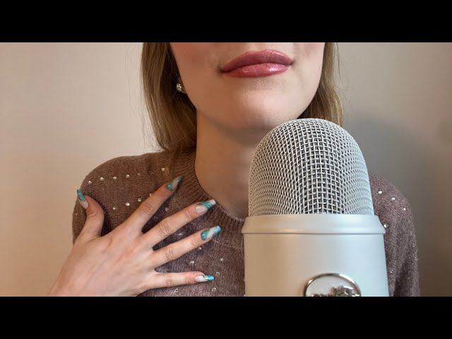 ASMR Fabric scratching & playing with my hair  ❤️