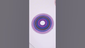 Amazing Design #spirograph #shorts #tiktok #asmr #viral #satisfying #art #pattern #skills