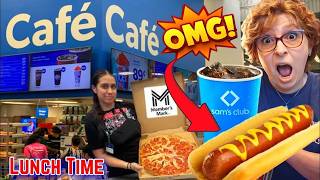 Eating Sam’s Club Café Pizza &amp; Hot Dog! Is it the BEST Cheap Lunch?! Full Taste Test in Lakeland!