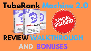 Tube Rank Machine 2 0 Review And Bonuses TUBE RANK MACHINE 2 0 DEMO ,Tube Rank Machine 2 0 Discount