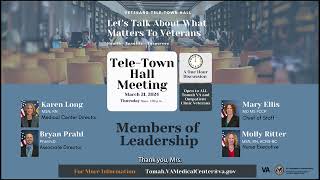 Tomah VAMC Veterans Telephone Town Hall March