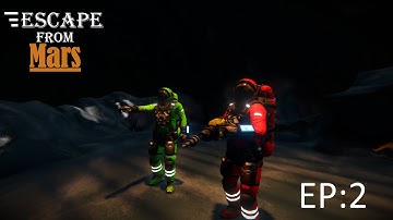 Space Engineers: Escape From Mars Ep2 Ice MINE