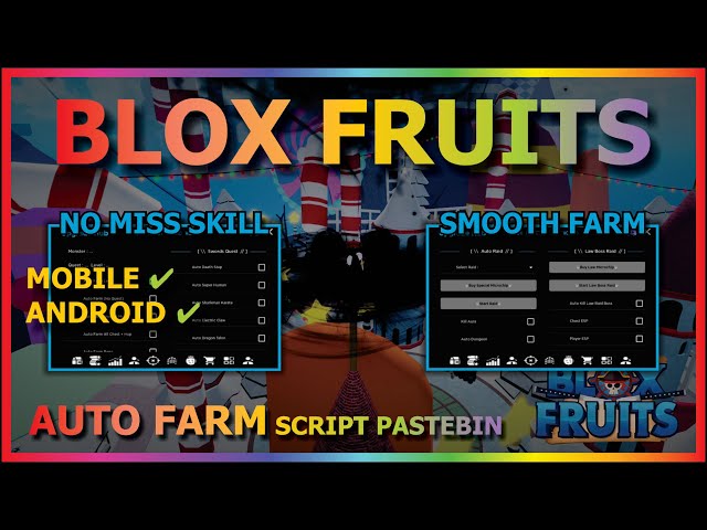 BLOX FRUITS Script Mobile UPDATE 19 AUTO FARM, FAST ATTACK, SMOOTH, MAGNET