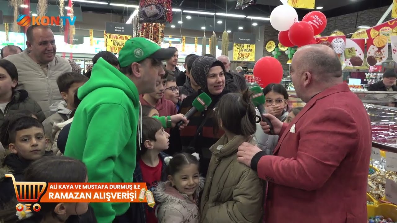 ALİ KAYA ve MUSTAFA DURMUŞ İLE RAMAZAN ALIŞVERİŞİ  20  10 MART 2026