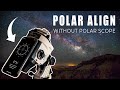 Polar align without looking through polar scope magnetic vs true north  skywatcher star adventurer