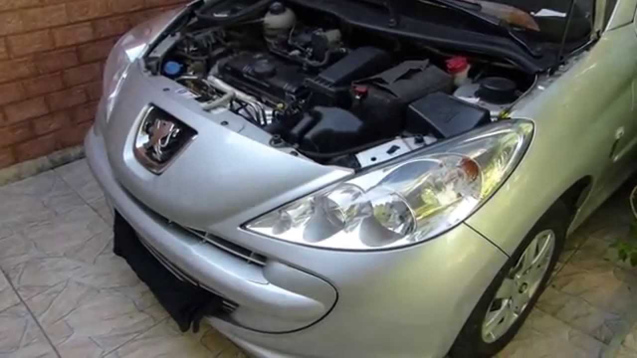 Como Tirar para choque Peugeot 207