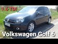 Обзор и отзыв о Volkswagen Golf 6  1.6 TDI