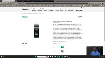 Wiring UT8090S Comelit EZULTRAMUG EZ Ultramug Video / Touchscreen Door Station Kit