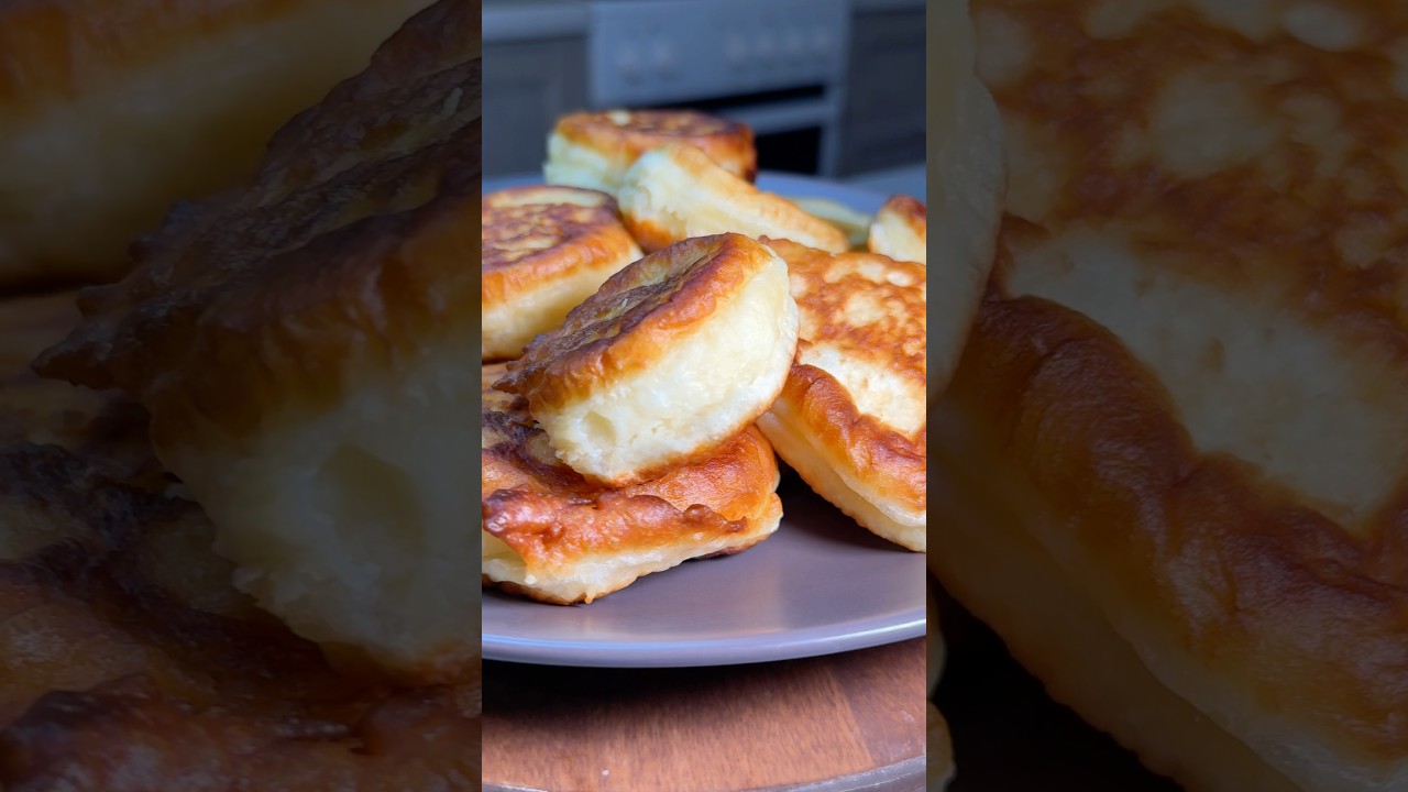 Пышные оладьи на кефире 🥞