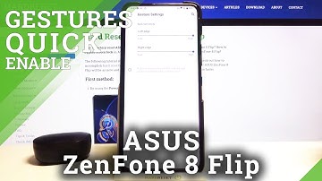 How to Change Gestures Sensitivity in ASUS ZenFone 8 Flip – Manage Gestures Navigation Bar