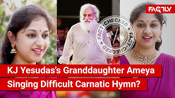 FACT CHECK: Does Viral Video Show KJ Yesudas