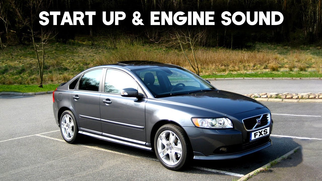 Volvo S40 1.6D Start Up & Engine Sound YouTube