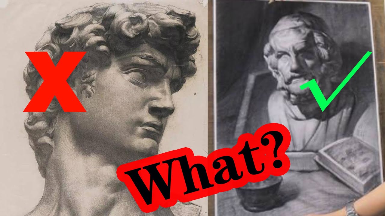 看台湾VS中国艺考生素描的影片有感，当鸵鸟不会让你变强，只会让你成为一个画得又菜又自大的废物