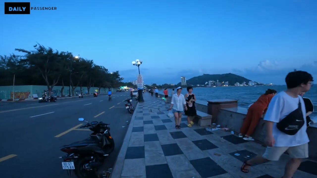 Vung Tau Market Evening Walk 4K 60fps | Vietnam Tourism | Best Places to see in Vung Tau